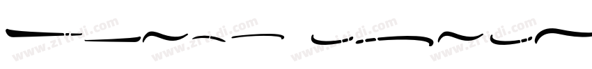 PRADO SWASH字体转换